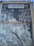 Futebol - Jornal - O ESPORTE - São Paulo, 14 de Junho de 1947 - Ano IX - Diretor: Lido Piccinini - Formato Tabloide - Regular estado de conservação, com pequenos cortes, sem perdas.
