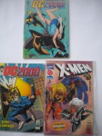 HQ - (Lote com 3) - DC 2000 - Nº 26 e 38 - MARVEL COMICS - X-MEN - Nº 2 - Editora Abril - Formatinho - Lote em bom e muito bom estado de conservação.