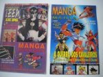 Gibi - Lote com 2 - (Mangas) GERAÇÃO TEEN ZIG 7 ZAG nº 7 (formatinho), em bom estado de conservação - Editora Scala - MANGA MANIA S-nº (formatinho), em muito bom estado de conservação - Editora Sampa
