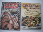 Gibi - Lote com 2 - (Mangas) STAR WARS nº 2 (formatinho), em ótimo estado de conservação - Editora JB - LODOSS WAR (Crônicas da Guerra de Lodoss) - A Lenda do Cavaleiro nº 2 - Editora Panini
