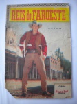 HQ - REIS DO FAROESTE - Nº 62 - Novembro de 1966 - Editora Ebal - Formato americano - Regular com a capa detonada e reforço interno na mesma - Falta pedaço na ponta inferior junto a lombada, sem atingir quadrinhos.