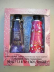 Creme para as mãos (Embalagem com duas unidades) - CRYSTAL WATERS - Sweet Floral Scented & Champne Toast Scented - 40 ml - 1.4 fl. OX - Each-Chaque - Fabricação e procedência dos Estados Unidos, com designe China.