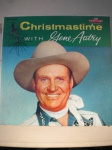 Disco de Vinil 33 RPM - GENE AUTRY, Christmastime With - Álbum CHL-600 - Selo Challenge - Sem data - Disco procedente dos Estados Unidos - Disco e capa em muito bom estado de conservação.
