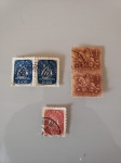 Conjunto com 5 selos de Portugal.