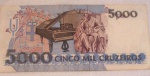 Numismática - Cédulas Brasileiras - BRASIL - 5000 CINCO MIL CRUZEIROS - A 3203013408 A - Flor de Estampa. 165