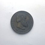 Moeda de bronze do império do Brasil 10 réis de 1869