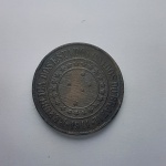 Moeda de bronze da república do Brasil 40 réis de 1911