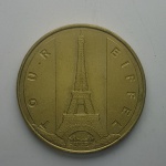 Medalha da França Torre Eifel - Monnaie de Paris 2014