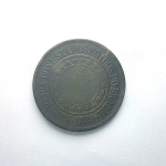 Moeda de bronze da república do Brasil 40 réis de 1889