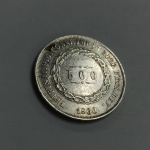 500 Réis império do Brasil Prata .925 1860