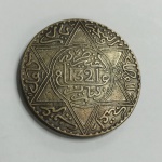 Marrocos - Moeda 1 Dirham 1321 = 1903 PRATA