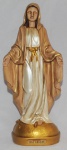 CLAUDIA CURE - Nª Senhora das Graças - Imagem em gesso no estilo barroco, pintada a mão em policromia.. Med.: 29cm.