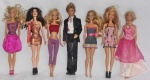 ESTRELLA/MATTEL - Coleção com 6 Barbies e 1 Ken.