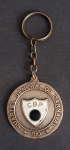 Antigo Chaveiro do Tradicional Cordão do Bola Preta - Quartel General do Samba - Rio - Metal e Esmalte - Mil Brindes.Rio - Medida da medalha: 4,5 cm de diâmetro.