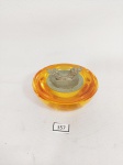 Enfeite de Mesa em Vidro Murano  marcado Tittot Medida: 3 cm x 8 cm diametro