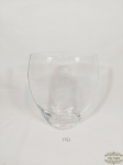Diferente Vaso Floreira em Cristal translucido  Polonês. Medida: 25 cm altura