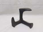Modelador de sapato em ferro. Medindo 16cm de altura.