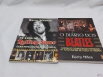 Lote de 2 livros, Sendo "O diário dos Beatles" e " Os anos da Rolling Stone".