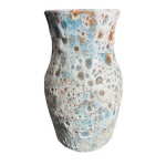 Vaso oriental de cerâmica chinesa  - altura 36 cm e 17 cm diâmetro da boca
