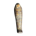 Pequeno amuleto egipicio representando Múmia Romana - altura 9 cm