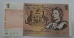 Cédula da Austrália Soberba - 1 Dollar  - Rainha Elizabeth .