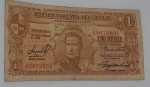 Cédula de Un Peso Uruguay.