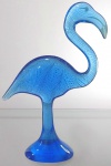 ABRAHAM PALATNIK – Escultura cinética representando flamingo em resina de poliéster de manufatura Abraham Palatnik. Medindo 35,5 cm de altura por 26 cm de comprimento. 