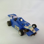 Brinquedo antigo - Autorama Estrela - Slot Car - Linda Ligier - Escala 1/32. Funcionando (quem quiser pode solicitar video de funcionamento). Fabricado pela Brinquedos Estrela