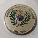MEDALHA - MEDALHÃO comemorativo ao 70 Aniversário de Fundação da UNIVERSIDADE FEDERAL DO PARANÁ - 1912 - 1982 (33) 