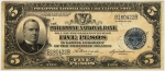 Numismática, Filipinas. Cédula de 5 Pesos 1921. P-53 FE
