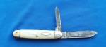 15 - CANIVETE - PEANUT KNIFE - 2 LÂMINAS - 8,5 CM - KUT MASTER - MADE IN U.S.A. PAT APLEND
