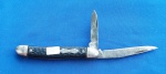 18 - CANIVETE - PEANUT KNIFE - 2 LÂMINAS - 8,5 CM -  COLONIAL PROV U.S.A.