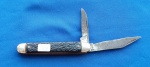 21 - CANIVETE - PEANUT KNIFE - 2 LÂMINAS - 8 CM - PROV. CUT. CO. PROV R.I. U.S.A.