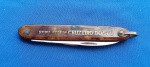 27 - CANIVETE CANOE KNIFE - 2 LÂMINAS - 7,5 CM -  ...AX INOX - PROMOCIONAL CRUZEIRO DO SUL SERV. AÉREOS