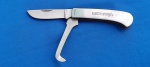 30 - CANIVETE HORSEMAN - 8,5 CM - 2 LÂMINAS (6,5 CM) - STAINLESS - PROMOCIONAL DECTOMAX