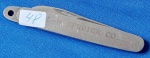 48 - CANIVETE PROMOCIONAL L - W SERVICE CO. - CUNHO STAINLESS HING KING - ABERTO 12 CM - FECHADO 7 CM