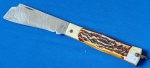 57 - CANIVETE (TRAMONTINA) STAINLESS BRASIL - PICA FUMO ABERTO ABERTO 18,5 CM - FECHADO 10 CM