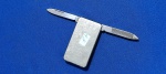 87 - CANIVETE ANVIL PARA CINTO MODELO MANICURE - 2 FUNÇÕES  2,5 X 5 CM