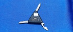 93 - CANIVETE PROMOCIONAL ALL WEEL - STAINLEES CHINA - MULTI FUNCIONAL - 4,5 CM DE LADO