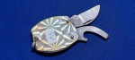 94 - CANIVETE COLON INOX PARA CHAVEIRO - 3 X 3,5 CM