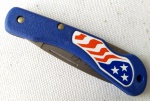 CANIVETE CASE, OLD GLORY, COMPRIMENTO FECHADO 8 CM, COMPRIMENTO ABERTO 14 CM, COMPRIMENTO LÂMINA 6 CM