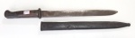 19 - BAIONETA MAUSER ERSATZ,  COMPRIMENTO TOTAL 42,3 CM - BAIONETA COM 39,5 CM, LÂMINA COM 26,8  X 2,3 CM ,