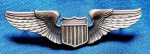 4 - U. S. AIR FORCE -  PILOT BADGE - 5,2 X 1,5 CM - ANOS 80 - MINIATURA
