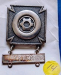 14 - U.S. ARMY - DRIVER AND MECHANIC BADGE - CLASP "TRUCK" - 25 X 25 MM - CLASP 25 X 5 MM