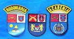 38 - POLÍCIA MILITAR DO PARANÁ - PATCH - BRASÃO/ESCUDO  BORDADO/PLÁSTICO - 7 BPM/ACADEMIA/RODOVIÁRIA  - 6,5 X 11 CM