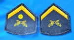 39 - POLÍCIA MILITAR -SOLDADO DE PRIMEIRA CLASSE - DIVISAS - PAR - 7,5 X 8 CM