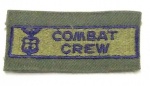 U.S. AIR FORCE, SHOULDER SLEEVE INSIGNIA, TAB, 7 X 3 CM, COMBAT CREW