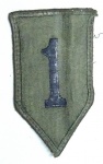 U.S.ARMY, 1ST INFANTRY DIVISION SUB DUED