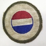 U.S. ARMY WW2 Ground HQ Reserve Patch (OD Border),