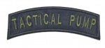 U.S. ARMY SHOULDER SLEEVE INSIGNIA, TAB, TACTICAL PUMP, VIETNAM, 9 X 2 CM